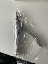 Cortaúñas de decoración de uñas profesional, cortador de bordes de puntas postizas de tipo U, manicura colorida, herramientas de arte de uñas de acero inoxidable