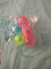 5pcs/Set Funny Cat Ball Toy Hollow Training Cat Interactive Toy Cat Bell Toy For Kitten