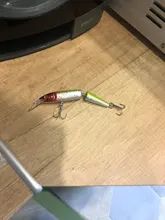 Wobblers Hard-Bait Fishing-Lure Multi-Jointed Artificial-Crankbait 2-Segment 1pcs Sea