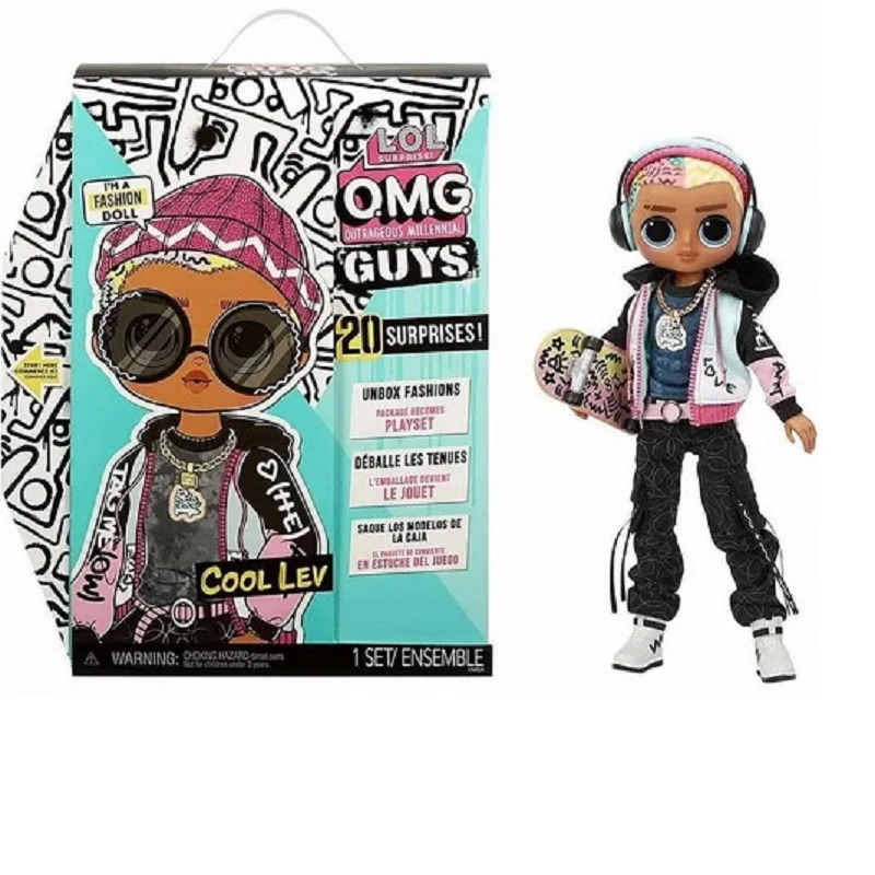 Кукла мальчик ЛОЛ ОМГ LOL OMG Guys Cool Lev оригинал мга  Игрушки и | Dolls -1005003584285468