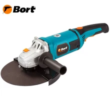 Машина шлифовальная угловая BWS-2500-S-230(Мощность 2400 Вт, диск 230 мм, плавный пуск, поворотная рукоятка