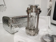 304-Stainless-Steel Fitting Tri-Clamp Sight Glass Homebrew Diopter Clover OD 38mm-Pipe