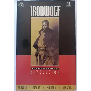 

IRON WOLF MAS ALLA DE LA REVOLUCIÓN, DC COMICS, EDITORIAL ZINCO, 1993, 1ª ED. Spanish, author MIKE MIGNOLA