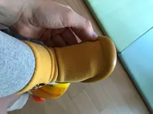 Zapatos de nieve cálidos para niños, calcetines bordados, calcetines gruesos cepillados, botines para bebés y niñas, suelas blandas