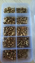 Injection-Nut Nuts Knurling-Kit Copper-Insert Electrical for OD M2.5--L-3.5 200/500pcs