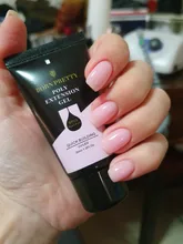 Nacido bastante Gel para la extensión purpurina transparente extensión Soak Off UV Gel Polish arte de uñas de acrílico constructor UV Gel diseño manicura