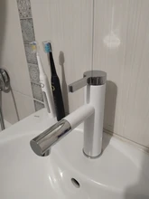 Faucet Bathroom Tap-Crane Aerator Bath-Sink Frap White Cold And Painting Spray with F1052-14/15