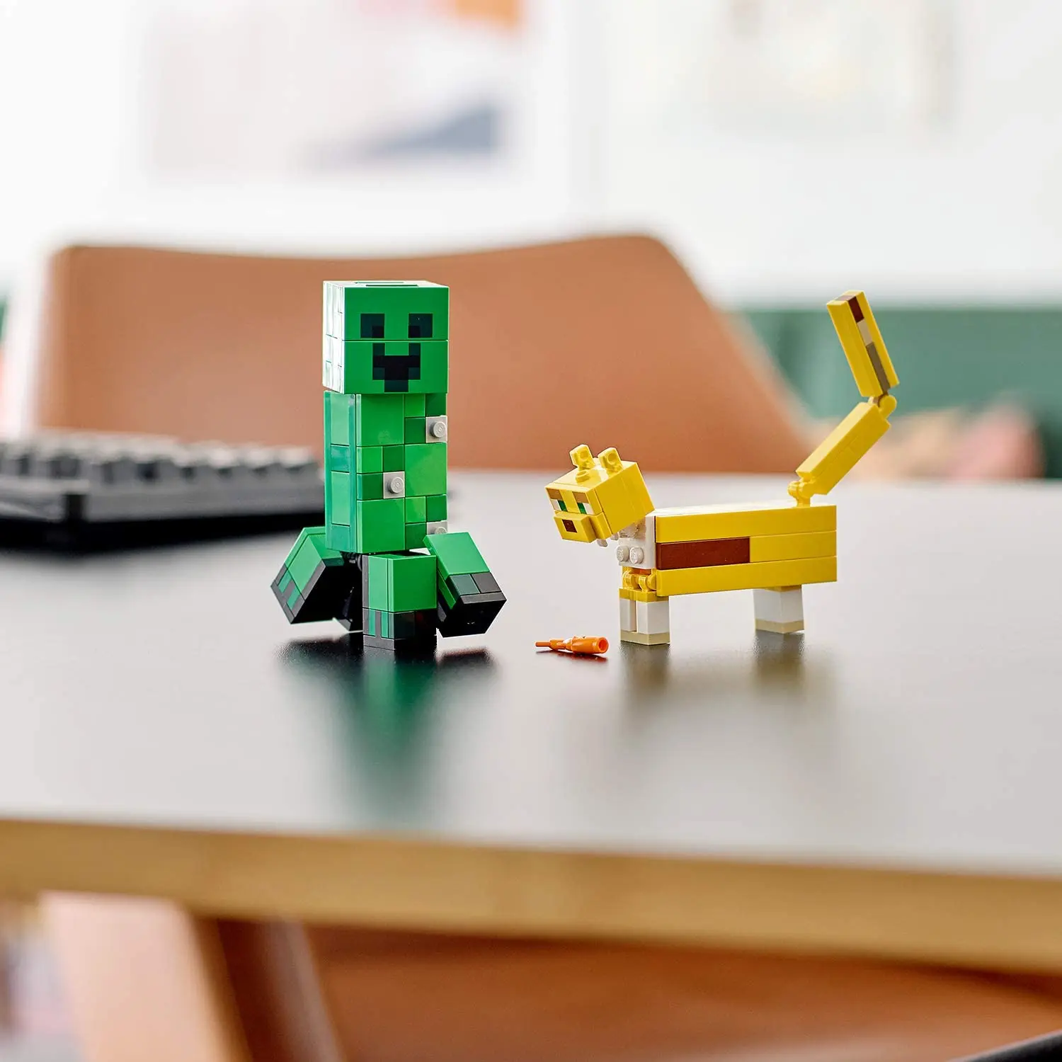 LEGO®Minecraft™BigFig Creeper™And The Ocelot 184 piece adventure leisure hobby gift realistic toy lego osela bigfig creeper LEGO®Minecraft™BigFig Creeper™And The Ocelot 184 piece adventure leisure hobby gift realistic toy lego osela bigfig creeper