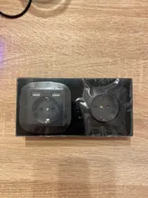 Wall-Socket Outlet Glass-Panel Stopcontact-Plug Crystal Power-Steckdose German UBARO