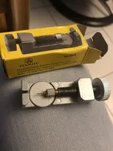 Herramienta de reparación de relojes, ajustador de reloj, removedor de correa de Ajustador para cambiar la longitud y acortar el medidor de Ajustador