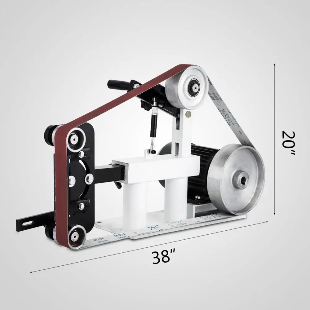 Ленточная шлифовальная машина шлифовальный круг 2x82 дюйма 2HP с переменной