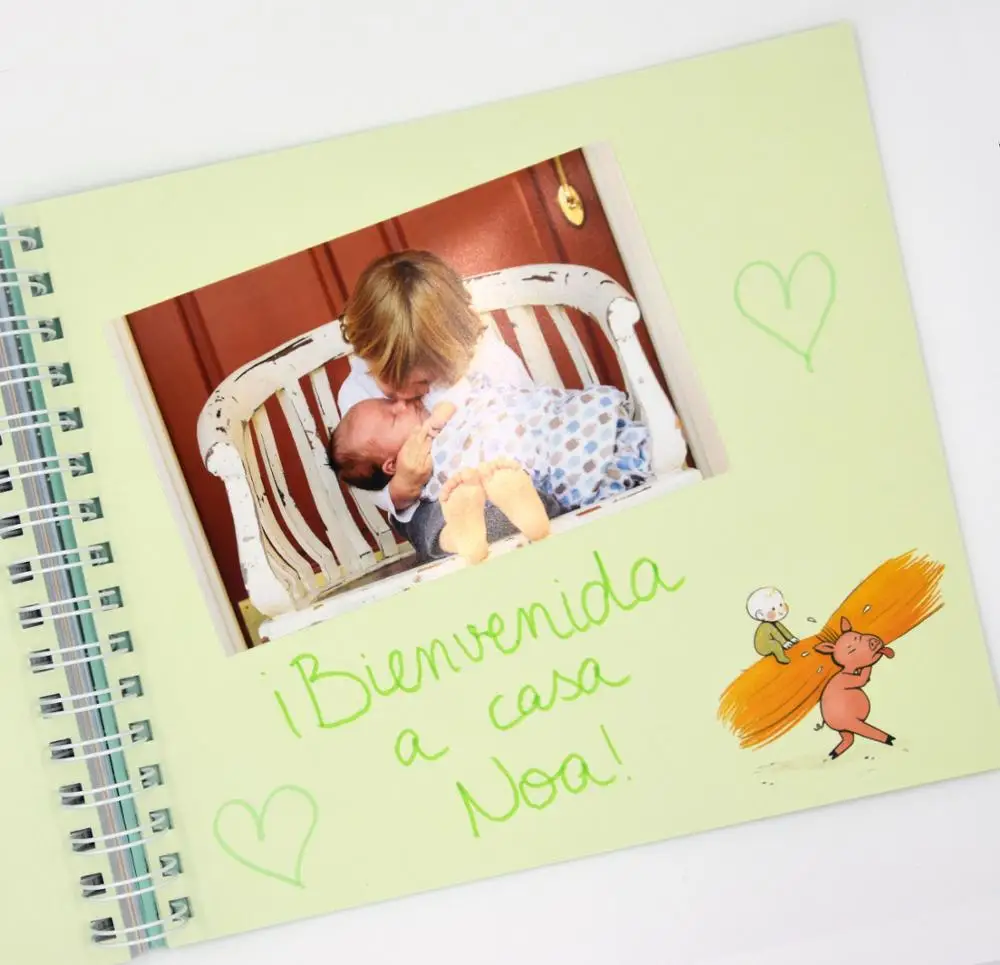 Recuerding - Álbum de Fotos Infantil Personalizable. Regalo