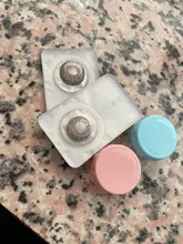 2 unids/par lentes de contacto de Color para ojos lentes de contacto de Color marrón, Azul, Gris, lentillas de colores de belleza ojos de Color