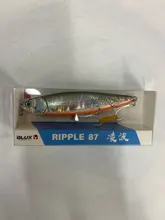 Hard Bait Walker Fishing-Lure Topwater Pencil Bass Plastic BLUX WTD Artificial Ripple 87