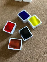 Mini caja vacía de 6/12/24/36/48 Uds. Para acuarelas, para artistas, estudiantes y principiantes