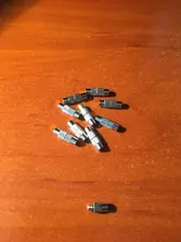 Cierres de tornillo de cobre para collar y pulsera, 12,5x4,2mm, accesorios chapados en cilindro