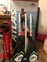 Tabla de surf inflable ATLAS 366, x 15cm x 86 2021, AQUA MARINA, deportes acuáticos