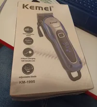 Cortadora de pelo eléctrica recargable por USB para hombres, cortadora de pelo profesional, pantalla LED Digital con 4 peines de límite 48