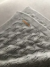 Mantas de algodón de punto para bebé, ropa de cama para recién nacido, manta para cochecito, suave, envolvente, multiusos