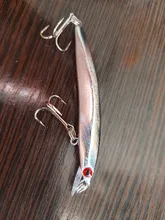 Wobbler Minnow Floating Artificial-Bait Fishing-Lure Tackle-Bass-8cm Hard-Plastic 3d Eyes