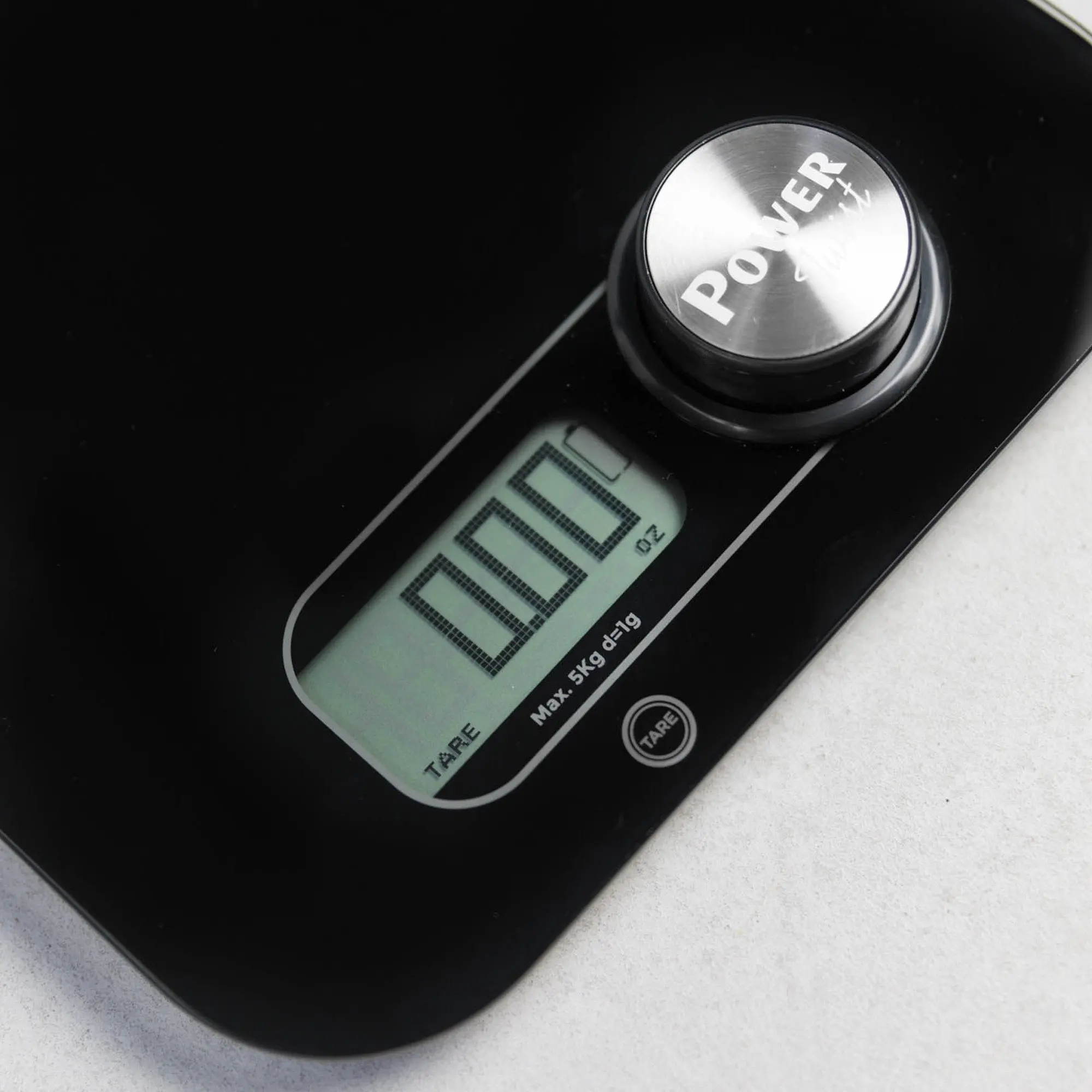  IKOHS PONDUS BLACK Kitchen Scale without Battery Weight Min 5g Max 5kg LED Display Multifunctional  - 32985014234
