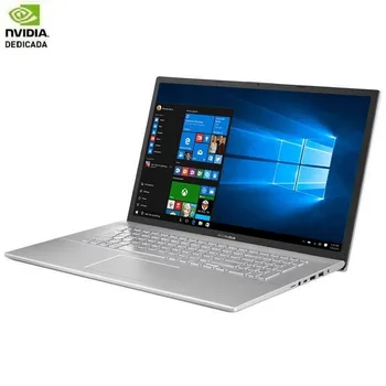 

Portable asus vivobook x712fb-bx456t - w10 - i5-10210u 1.6ghz - 8gb - 512gb pcie nvme ssd-geforce mx110 2gb - 17.3 "/43.9cm