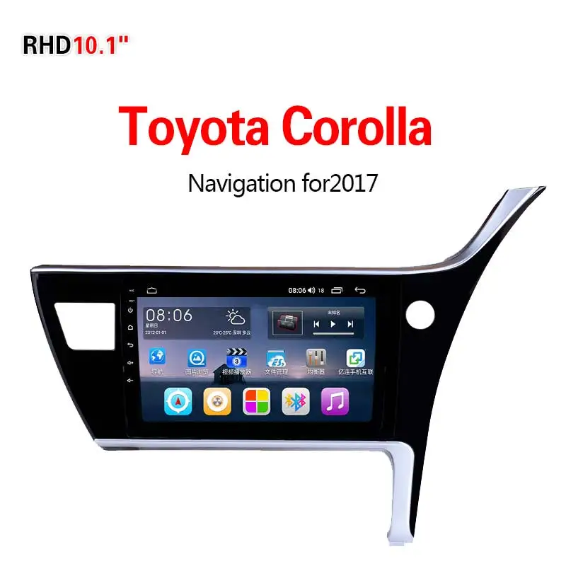 Lionet gps навигация для автомобиля Toyota Corolla 10,1 дюймов RT1008Y - Размер экрана, дюймов: 4.3"
