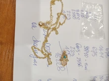 1PC turco de mal de ojo mano COLLAR COLGANTE Hamsa para mujer joyería de Color hueco clavícula cadenas de enlace