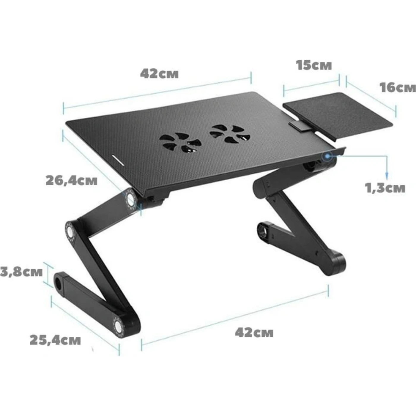 Столик/подставка для ноутбука Smart.store Multifunctional Laptop Table T8 60х28х80 см | Мебель