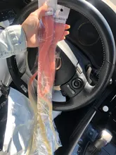 Allaosify-extensiones de cabello sintético liso para mujer, 22 pulgadas, hebras de pelo de colores con 1 Clip en una pieza, pelucas largas