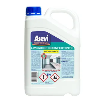 

CLEANER sanitizer no BLEACH ASEVI professional CONTAINER 5L x 4u (20l)