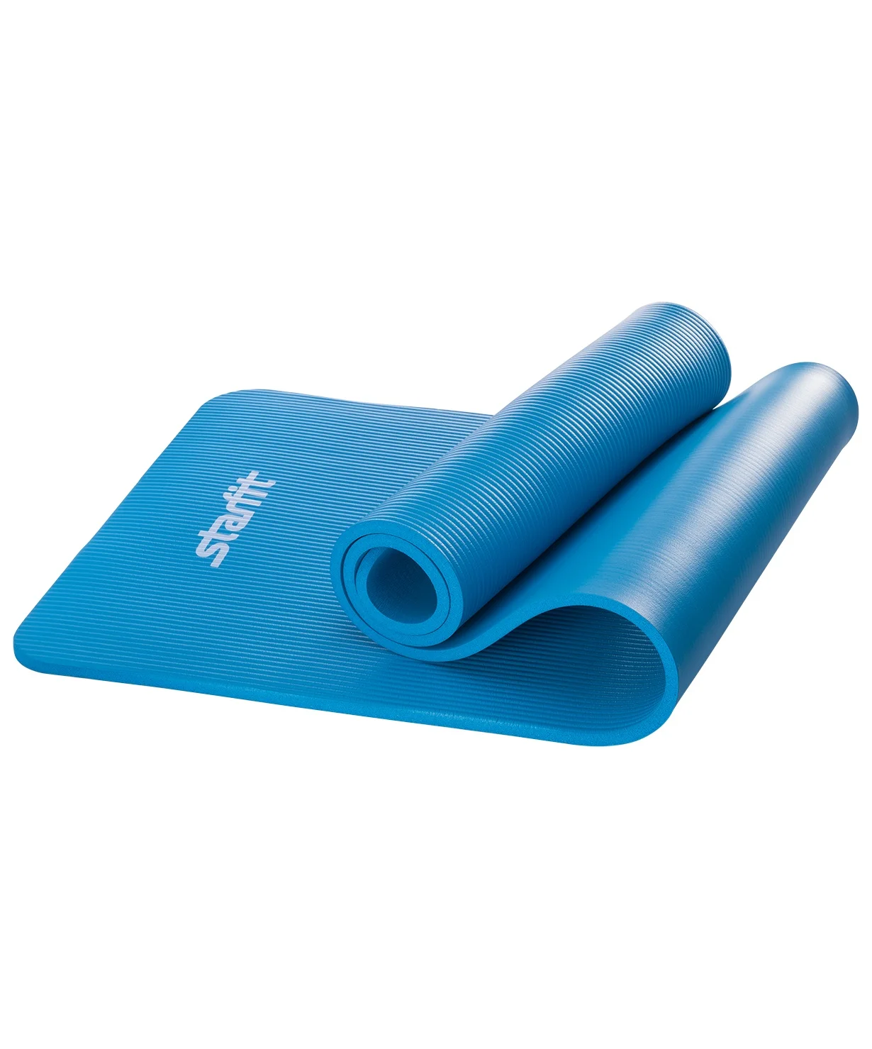 Коврик для йоги Starfit Fm-301, Nbr, 183x58x1,2 см, синий