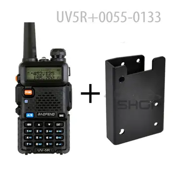

BAOFENG UV-5R Dual Band 4W HAM RADIO with Earpiece + Mount (126360)