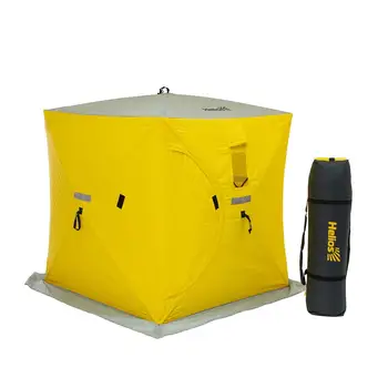 

Winter tent. Cube 1,5x1.5 yellow/gray Helios (hs-isci-150yg)
