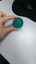 Bolas para ejercicio de la mano con forma de huevo, juguete de silicona para aliviar el estrés y apretar, para terapia de fortalecimiento de las manos
