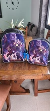 Mochila infantil para la escuela de Los Vengadores para niños, bolso para adolescente