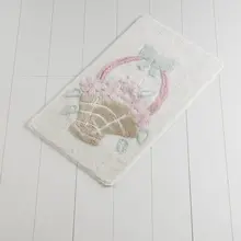 Коврик для ванной | коврик для ванной, Нескользящие Противоскользящие коврики, корзина экрю 60X100 см