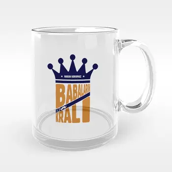 

Personalized Babaların King Designed Glass Mug Cup-1
