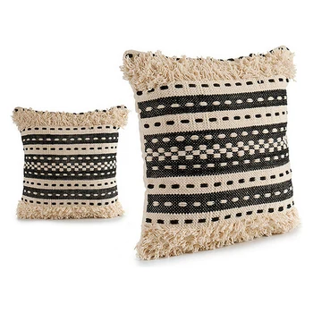 

Cushion Black Stripes (45 x 15 x 45 cm)