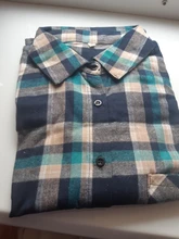 Plaid Shirts Blouses Oversized Women Top Long-Sleeve Blusas Loose Casual Cotton Ladies