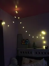 String-Lights Decoration Garland Battery-Powered Led-Ball Fairy Christmas-Tree Wedding