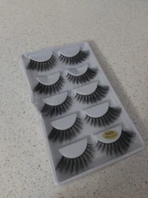 Pestañas postizas 3D de visón gruesas, 5 pares, maquillaje, pestañas llamativas, volumen Natural, suaves, g800
