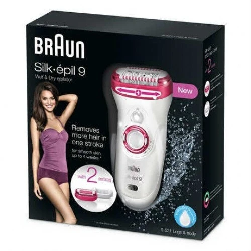 Braun Silk Epil 9 Epilator 9521 Wet and Dry