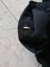 Coat Jacket Cotton-Padded EAM Woman New-Fashion Long-Type Winter Black Stand Lead Regular