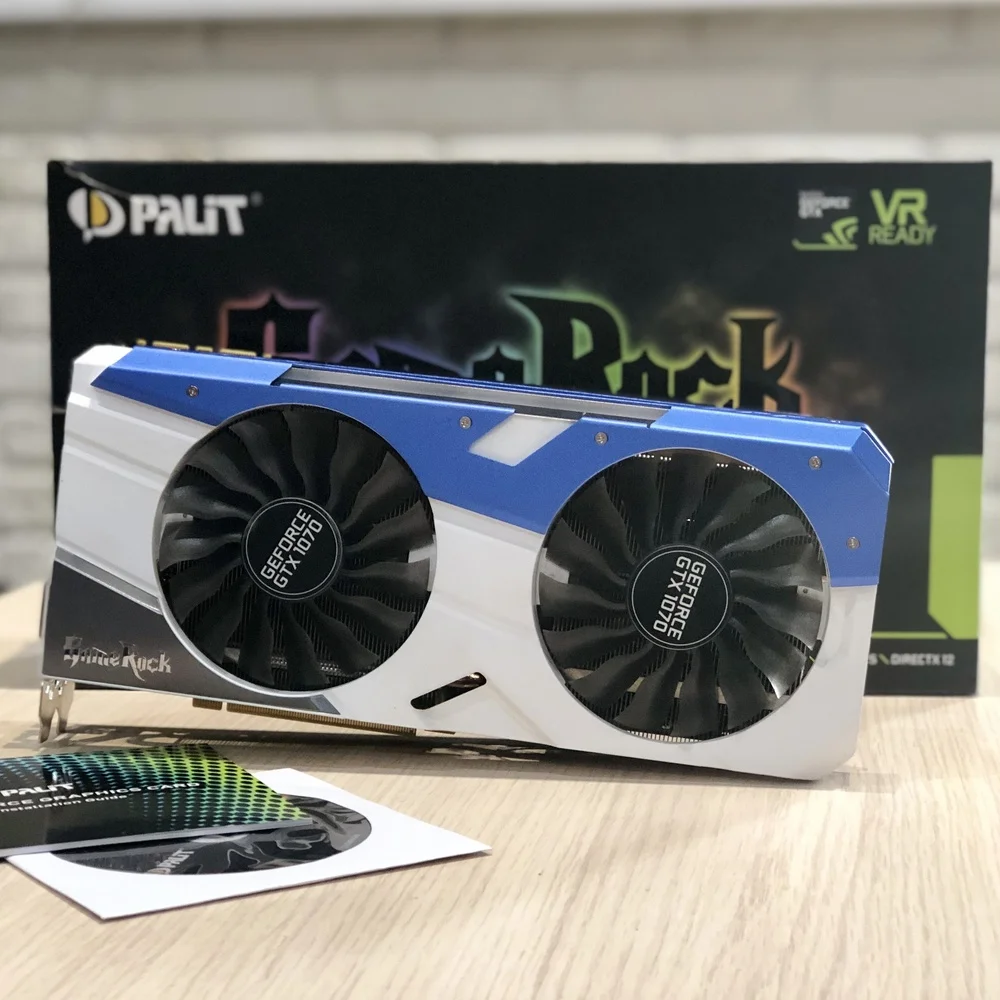 Игровая Видеокарта Game Rock GTX 1070 8GB КОМПЛЕКТУЮЩИЕ|Графические карты| |