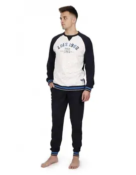 

▷ LOIS PREMIUM men's long sleeve pajamas