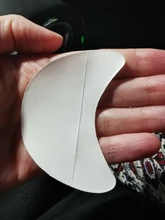 Plantillas de sombra de ojos, sin pelusa, almohadilla de Gel para sombra de ojos, utensilios de maquillaje para ojos