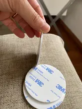 Cinta de espuma adhesiva de doble cara superfuerte 3M, soporte de fijación de montaje de puntos autoadhesivos, cinta adhesiva de montaje de dos lados, 10-100 Uds.