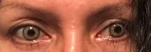 El ADN de IRIS de lentes de contacto de Color marrón Color verde lente ojos hermosa pupila de Color azul contactos lentes para el maquillaje de ojos 2 unids/par