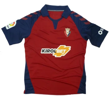 

2019 men's for Osasuna Camiseta de futbol 19/20 Top Quality Maillot de foot Futbol Camisa running T-shirts